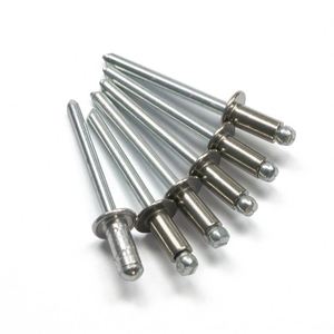 Rivets aveugles en aluminium à tête dôme ouverte de fabricants chinois, certifiés ISO, spécifications personnalisables, marque Saitong, finition brillante - Product Image 3
