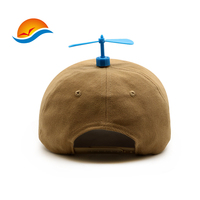 Gorra de Béisbol Infantil Divertida de Dos Tonos con Diseño de Libélula de Bambú y Gamuza
