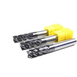 Fresa de Carburo de 4 Filos, Diseño Nuevo, para Acero Inoxidable y Metales de Alta Dureza - Product Image 1