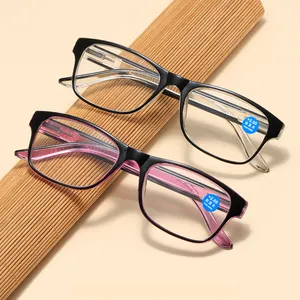 2024 Newest Retro Cheap Manufacturers Wholesale Excellent Spring Hinge 2024 Anti Blue Light Reading Presbyopic Glasses