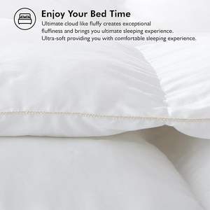 Edredón, edredón <span class=keywords><strong>de</strong></span> <span class=keywords><strong>plumas</strong></span> <span class=keywords><strong>de</strong></span> tamaño King ligero, edredón esponjoso para dormir caliente/caliente, edredón <span class=keywords><strong>de</strong></span> colección Power Hotel - Product Image 6