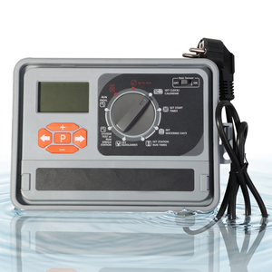 Contrôleur d'irrigation multi-canaux, 6 programmes, <span class=keywords><strong>36</strong></span> heures de programmation, minuterie d'arrosage automatique avec fonction de report de pluie, sortie AC 24V - Product Image 1