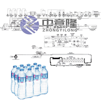 Hoge Kwaliteit Ce Fabriek Aanpasbare Automatische Capping Etikettering Sap Drink Water Vullen Lijn/Fles Vloeistof 3in1vulmachine
