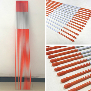 มาร์กเกอร์สะท้อนแสง4/5/6/8ฟุตยาวพลาสติกไฟเบอร์กลาสสีส้ม - Product Image 3