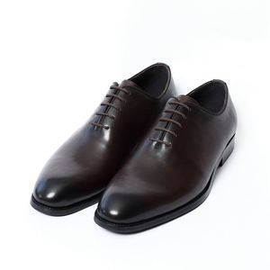High-end Handcrafted Men's Oxford <b>Shoes</b> Leather-Made Wedding Formal Business <b>Shoes</b> <b>Height</b> <b>Increasing</b> Anti-Slip Waterproof - Product Image 3