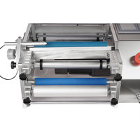 Machine d'étiquetage compacte semi-automatique pour bouteilles rondes, étiqueteuse autocollante pour la production de maquillage, d'huiles essentielles et de parfums