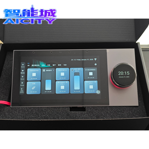 SHENGQIONG Q7 Écran tactile intelligent Android IPS 7 pouces avec sortie haut-parleur musical, contrôle via l'application Tuya et interrupteur intelligent intégré - Product Image 4