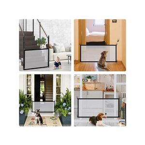<span class=keywords><strong>Barrière</strong></span> de sécurité <span class=keywords><strong>rétractable</strong></span> <span class=keywords><strong>pour</strong></span> animaux domestiques, <span class=keywords><strong>barrière</strong></span> de sécurité pliable portable <span class=keywords><strong>pour</strong></span> bébés et petits animaux, installation facile sur les escaliers - Product Image 3