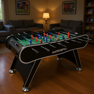 Mesa de Futbolín Wokefli de 72 Pulgadas en Material MDF, Tamaño Estándar, Independiente, para Sala de Juegos y Entretenimiento - Product Image 2