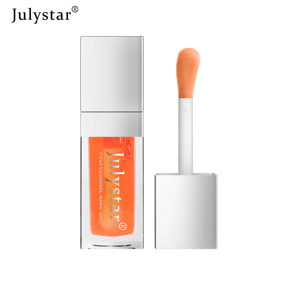 Julystar5色リップオイルリップグレーズ保湿光沢クロスボーダーウォーターライトミラー防水リップケア