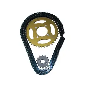 colored motorcycle drive chain 420,428,520,525,530