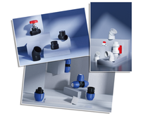 ERA PN10 ANSI Raccord femelle en PVC pour vanne en PVC Raccord d'expansion en PVC