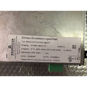 Servoaccionamiento BM4413-ST0-01600-03-SET - Product Image 2