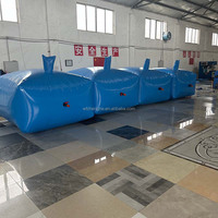 Agriculture Grand réservoir carré pliable pliable en tissu de bâche en PVC/Tpu pour le stockage de l'eau