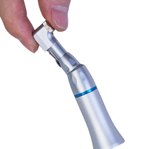 Juego de Piezas de Mano Dentales de Fábrica, Baja Velocidad, Acero Inoxidable, Pulverizador de Agua Externo, Botón de Presión, Turbina Eléctrica Hecha de Metal Duradero - Product Image 4