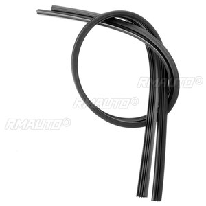 2X Tiras de Repuesto para Limpiaparabrisas, Tira de Goma para Parabrisas de Coche, Accesorios para Limpiaparabrisas sin Marco, 26 pulgadas/65 cm - Product Image 1