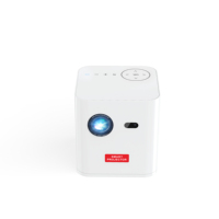 Nuevo Proyector Inteligente Inalámbrico de Bolsillo de Alto Lumen, Sistema Android 9.0, DLP LED, Cine en Casa, Mini Proyector Portátil 4K