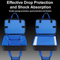 Sac de voyage pour PS5 de qualité supérieure, anti-rayures et résistant à l'usure, étui de rangement rigide antichoc pour console et manette