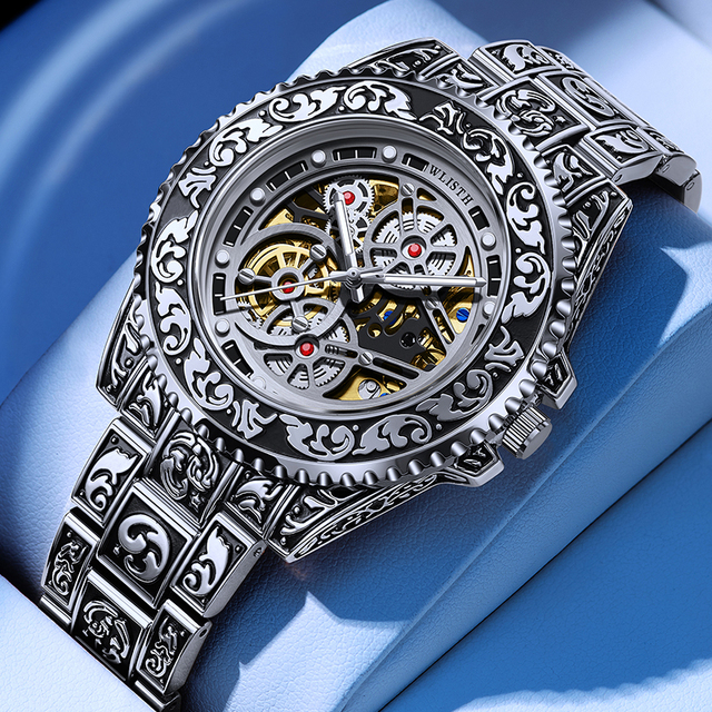 WLISTH New Men's Watch Luxury Trendy Fashion Timepiece Bestselling Cross-border Mechanical Watch