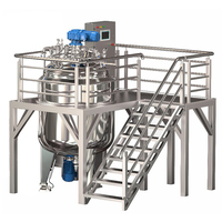 Tanque de Mezcla de Acero Inoxidable de 1000L con Certificación CE para Uso Industrial