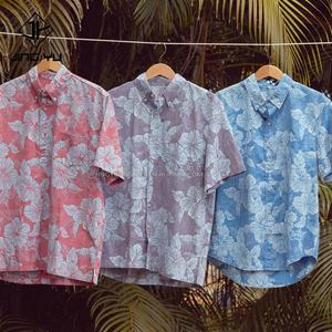 Chemise polo personnalisée de haute qualité, chemise polo pour hommes avec logo brodé ou imprimé personnalisé, chemise polo hawaïenne en gros - Product Image 1