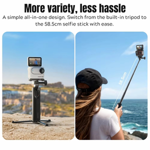 Nuevo <span class=keywords><strong>Mini</strong></span> Trípode 2 en 1 Insta360 2.0, Palo Selfie Monopié con Agarre para <span class=keywords><strong>Insta</strong></span> 360 X4 X3 Ace Pro 2 GO 3S GoPro Hero 13, Accesorios - Product Image 4