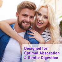 OEM ODM Favorise un sommeil réparateur Capsules de glycinate de magnésium Zinc Bien-être quotidien Supplément végétalien de glycinate de magnésium