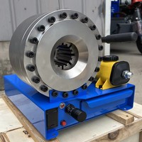 Vente directe d'usine de machines à sertir les flexibles hydrauliques manuelles/machines à sertir les câbles/machines à sertir les flexibles 12V montées sur véhicule