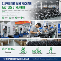 Superight N6106 Déambulateur Électrique Léger en Fibre de Carbone pour Personnes Âgées, Chariot de Courses et Fauteuil Roulant pour Handicapés 5