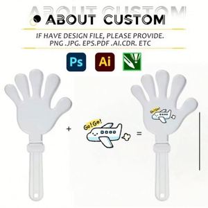 Aplaudidores de Mano de Plástico Coloridos con Logotipo Personalizado, Generador de Ruido, Palos de Aplauso LED Promocionales para Eventos Deportivos y Conciertos - Product Image 3