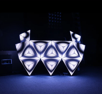 Écran LED pour cabine de DJ d'intérieur Yake, module triangulaire, hexagonal, barre, scène, affichage LED