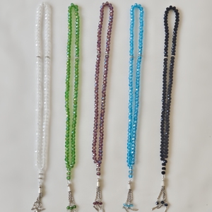Tasbih Beads Handmade <b>Kids</b> Hand Knotted <b>for</b> Home and <b>Eid</b> <b>Gifts</b> - Product Image 1
