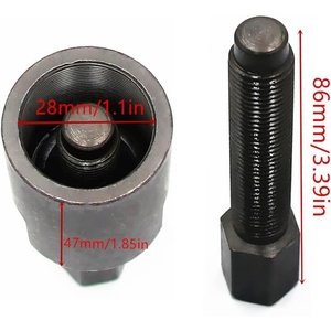 เครื่องมือถอดแม่เหล็<span class=keywords><strong>ก</strong></span>ไฟฟ้ามอเตอร์ไซค์ Nachee ขนาด 28 มม. รุ่น M28x1.0 RH สำหรับ<span class=keywords><strong>ซ่อม</strong></span>แซม 4 จังหวะ สกู๊ตเตอร์ ATV รถวิบา<span class=keywords><strong>ก</strong></span> ตัวถอดโรเตอร์ - Product Image 2
