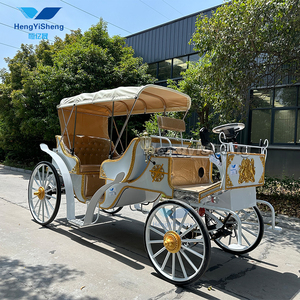 Carruaje de Turismo de parque de alta calidad Carruaje DE BODA eléctrico de bajo precio Transporte especial - Product Image 2