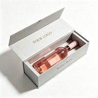 Großhandel Luxus-Weinkisten mit Prägung Maßgefertigte Hochwertige Wein- und Champagner-Verpackungsbox Magnetische Weinbox mit Schaumstoffeinlage