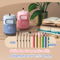 Sacapuntas Electrónico de Plástico para Niños, Totalmente Automático