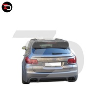 Body Kit TECH Style High Fitment, Bumper, Spoiler Atas, Wing Bagasi, Side Skirt, Wheel Brow untuk Porsche Cayenne 958.1 2011-2014.