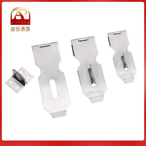 Stainless Steel <b>Cabinet</b> Door Latch Type A Pin Brushed Durable Furniture <b>Lock</b> - Product Image 5