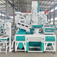 Équipement complet de broyage du riz 30TPD pour l'industrie des décortiqueuses de riz pour les fermes Moulin à riz combiné Prix de la machine au Myanmar Philippines