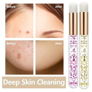 <span class=keywords><strong>Precio</strong></span> de fábrica Cepillo de champú para pestañas planas Herramientas de maquillaje para el cabello de la nariz Limpieza diaria Cepillo de limpieza para extensiones de pestañas - Product Image 3