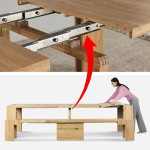 Moderno Heavy Duty cuscinetto a sfere Multi-fold Cabinet controsoffitto guide di scorrimento <span class=keywords><strong>per</strong></span> la cucina di estensione <span class=keywords><strong>mobili</strong></span> - Product Image 4