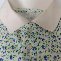 Robe florale en coton coupe trapèze pour filles, tenue d'été élégante style princesse coréenne, col polo, manches courtes, nouvelle collection 2026