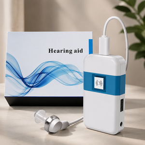 Amplificateur <span class=keywords><strong>auditif</strong></span> super puissant filaire haute performance pour seniors, aide auditive pour une ou deux oreilles, vente en gros - Product Image 3