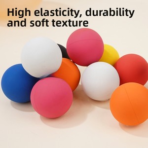 Palline in Gomma Personalizzate con Logo per Racquetball, Pallamano, Frescobol e Squash, ad Alto Rimbalzo - Product Image 2