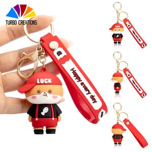 3D-брелок для ключей в стиле аниме: мини-пивные бутылочки, люксовый бренд Permavuur, рождественский дизайн - Product Image 1