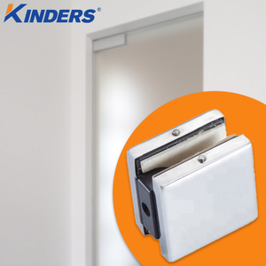 201/304 thép không gỉ cửa kính Clip Tempered cửa kính bản vá phù hợp thiết kế hiện đại - Product Image 1