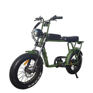 Bicicleta Eléctrica <span class=keywords><strong>2021</strong></span> Power Long Seat, Modelo Retro con Motor Trasero de 250w, Bicicleta Eléctrica 73 - Product Image 1
