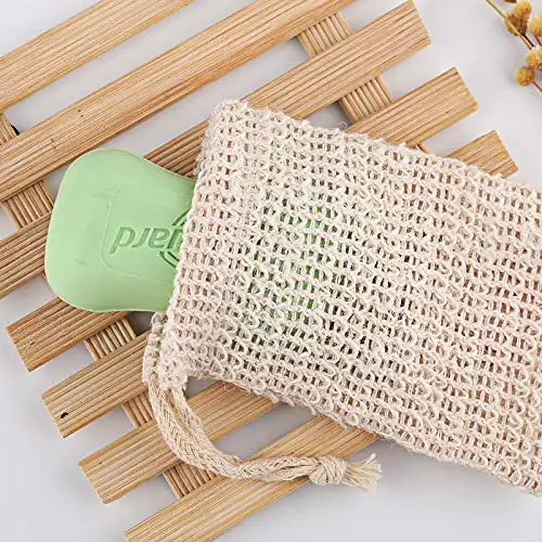 Siicoo Bán Buôn Phòng Tắm Sisal Xà Phòng Túi Sisal Chất Liệu