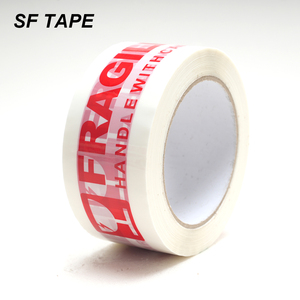 Acrylic một mặt Bopp vật liệu thể hiện carton niêm phong băng 100m nóng chảy mong manh cảnh báo rộng không thấm nước đóng gói áp lực - Product Image 6