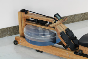 <span class=keywords><strong>Rameur</strong></span> pliable en <span class=keywords><strong>bois</strong></span> de chêne massif résistant à l'eau, <span class=keywords><strong>hydraulique</strong></span>, pour la maison, la salle de sport, la remise en forme, l'entraînement cardiovasculaire - Product Image 6